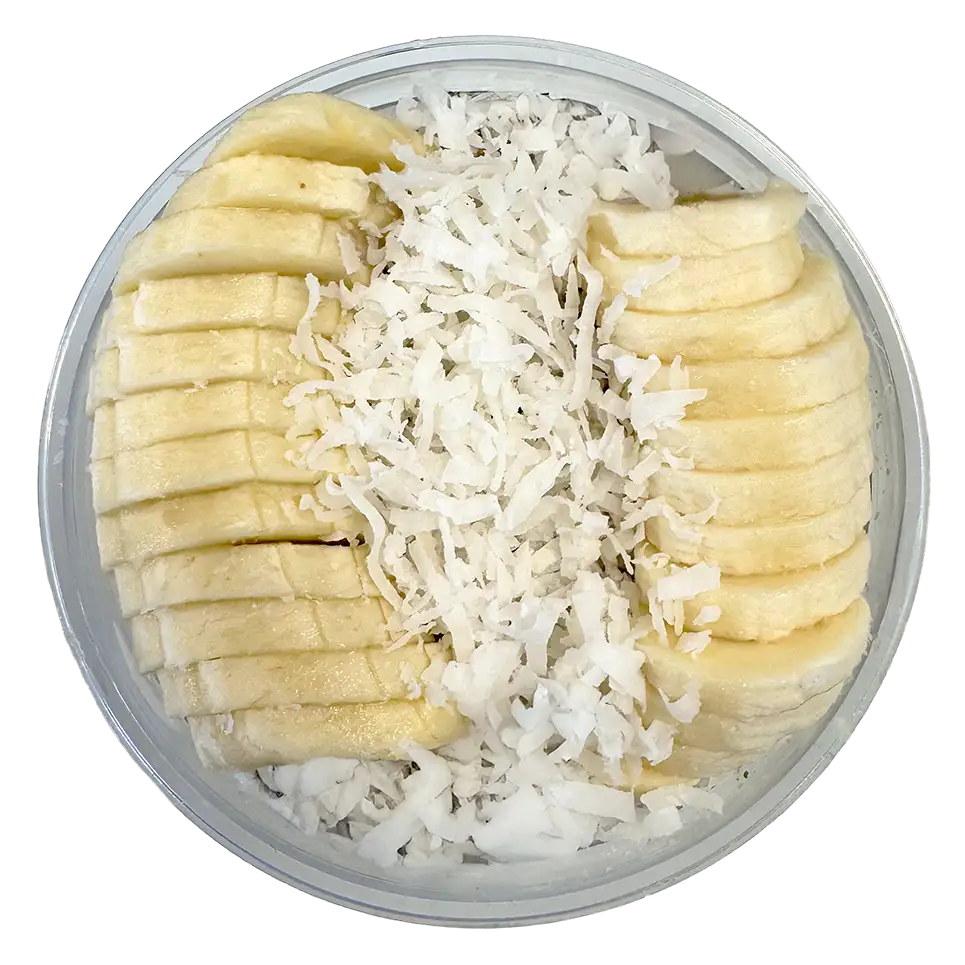 The Classic Coconut Bowl from Buoy Bowls with coconut base