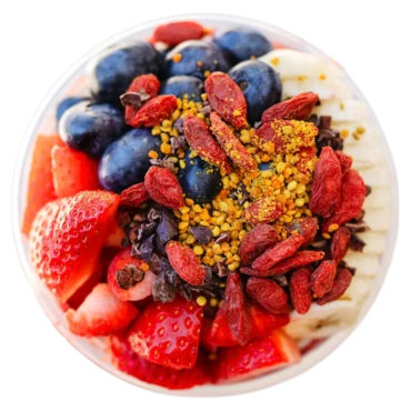 The Winter Cookie Butter Bowl from Buoy Bowls from the Fall Seasonal Menu