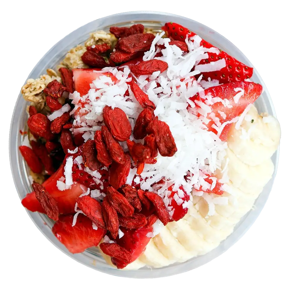 The Island Bowl from Buoy Bowls with pitaya base