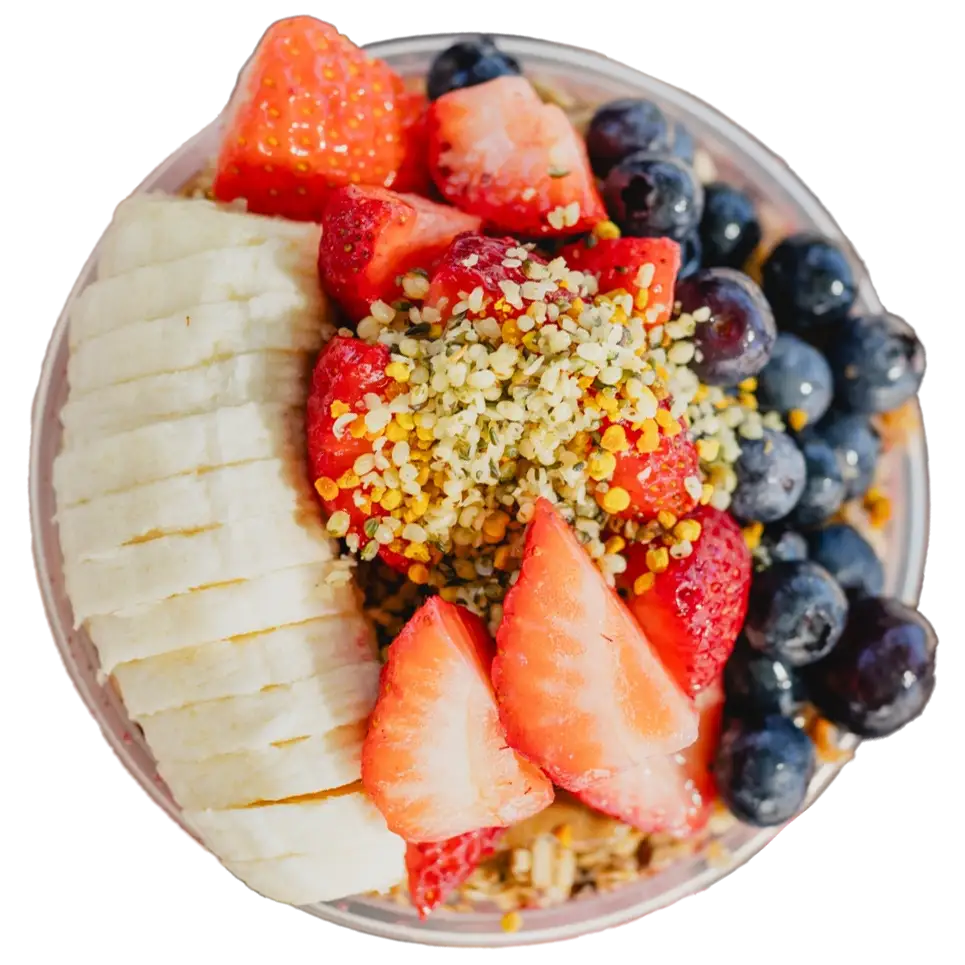 The Maui Wowie Bowl from Buoy Bowls with açaí base