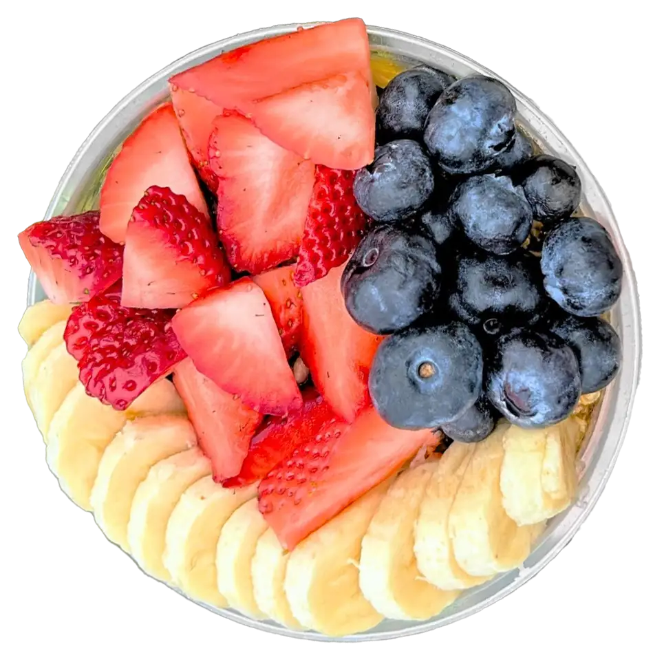 The Tropical Mango Bowl from Buoy Bowls with mango base