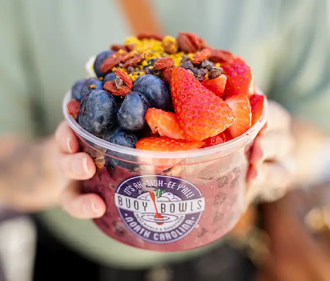 We Use the Freshest Ingredients in Buoy Bowls