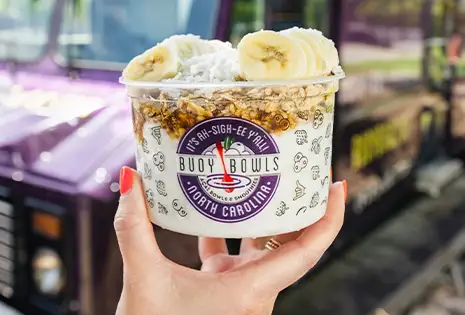 Buoy Bowls Coconut Blend Bowl Menu