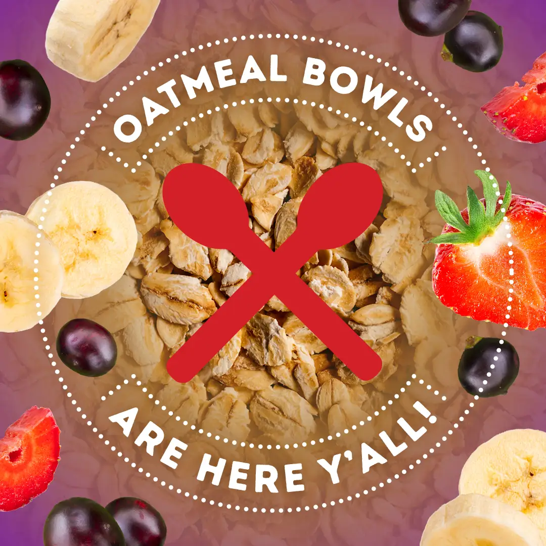 Check Out Our New Oatmeal Bowls!